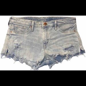 H & M shorts skinny fit & Denim us size 12-13 years Distressed